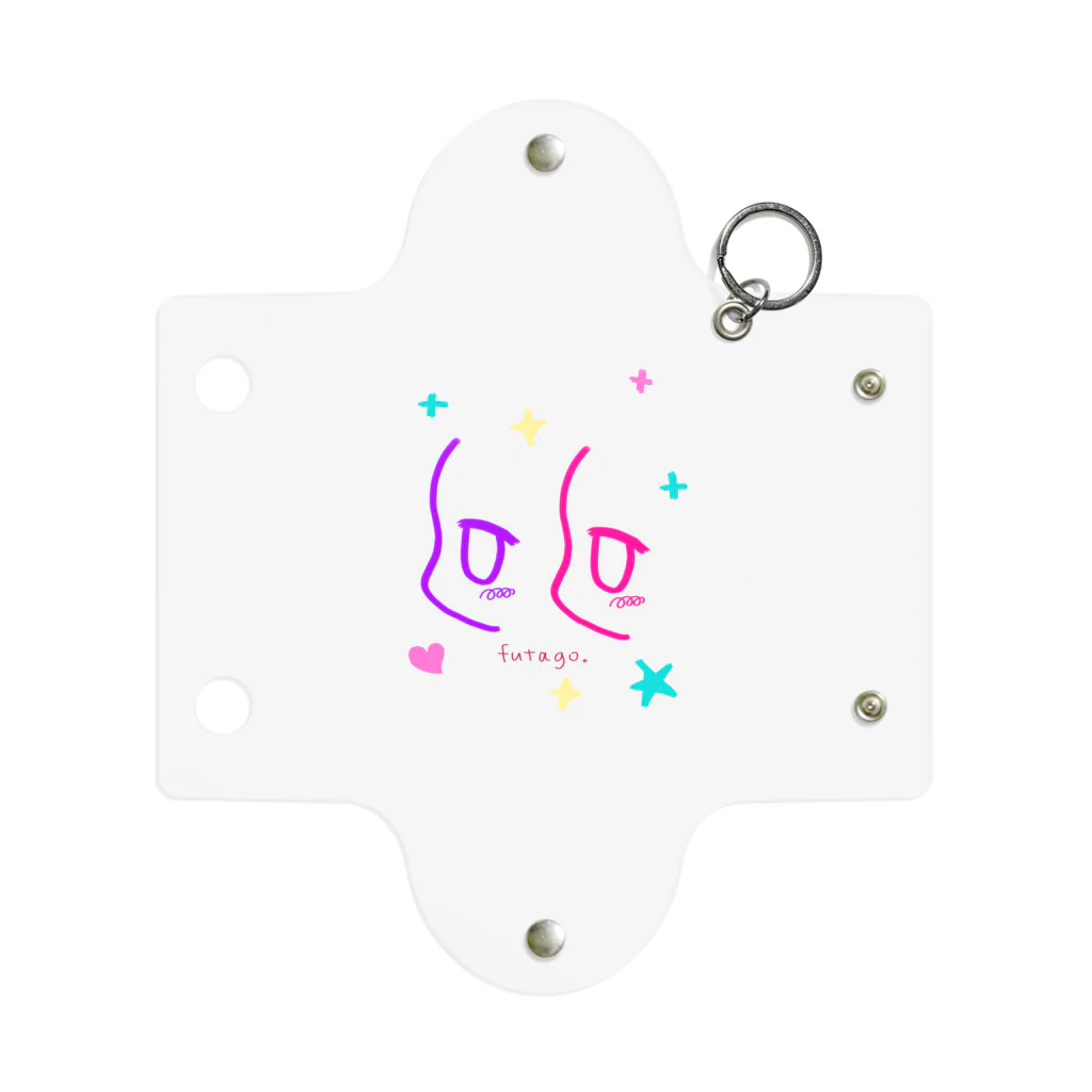 yumeochiのfutago Mini Clear Multipurpose Case