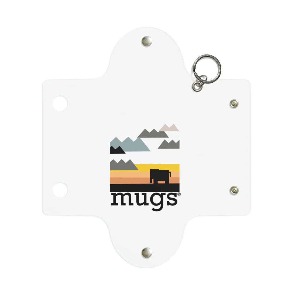 mugsの大平原のゾウ Mini Clear Multipurpose Case