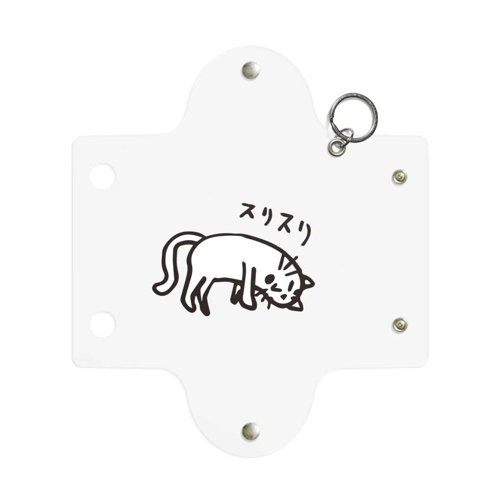 ABTMの路地から出てきたへんな猫 cat Mini Clear Multipurpose Case