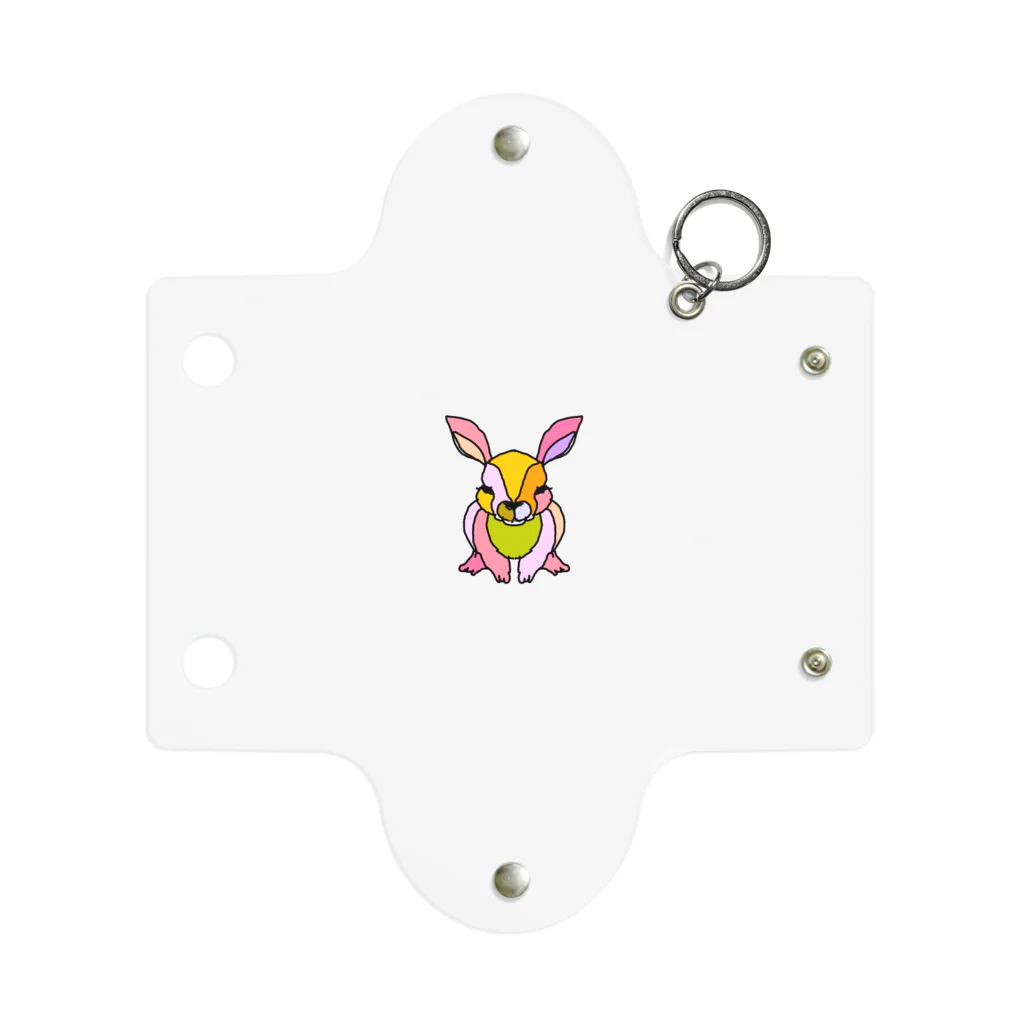 Full of vitality　(フル　オブ　バイタリティ)のpink☆rabbit　(ピンクのうさぎ)　ピンクバージョン　Full of vitality　(フル　オブ　バイタリティ) Mini Clear Multipurpose Case