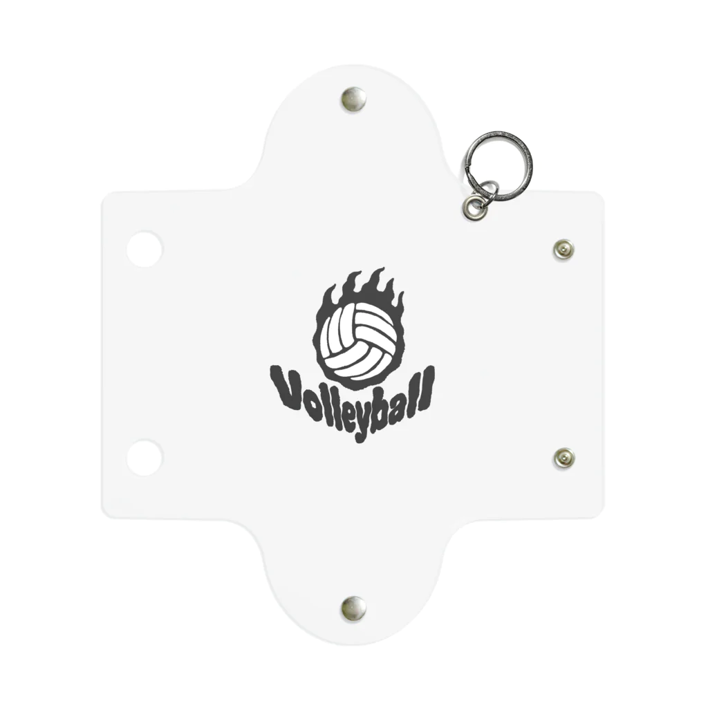 れなしやのFire volleyball🔥🏐・ボール一個バージョン Mini Clear Multipurpose Case