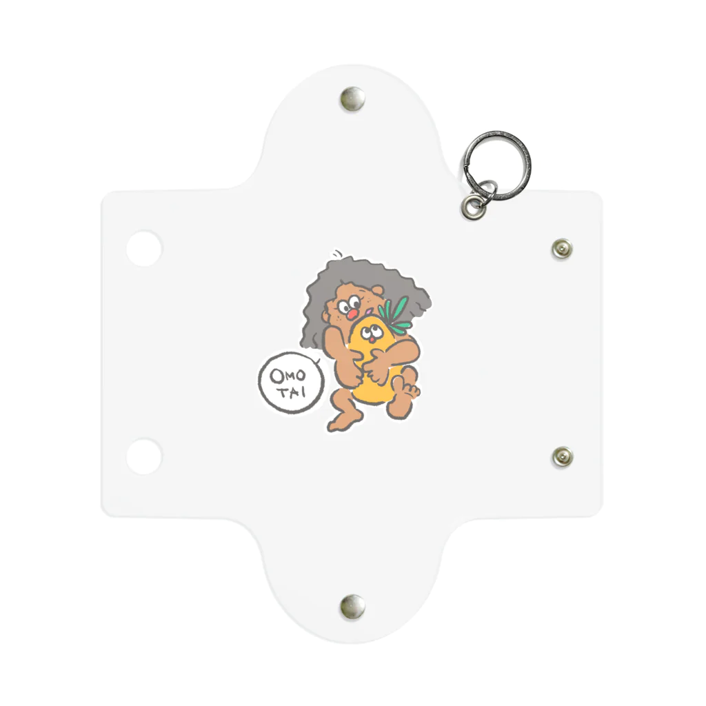 ITSUMO BY YOUR SIDEのサクラとパイナポ Mini Clear Multipurpose Case