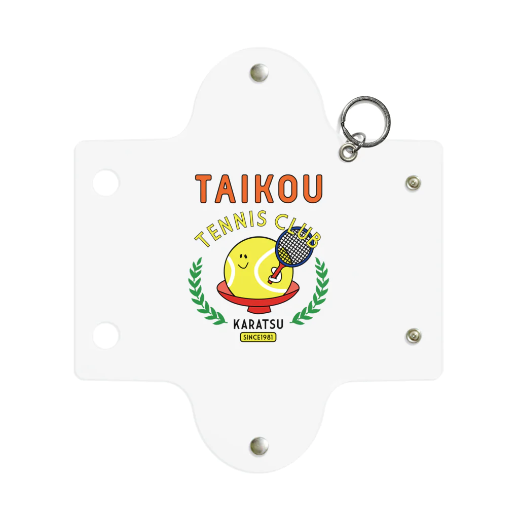 May's cafeのtaikou Mini Clear Multipurpose Case