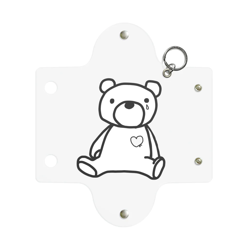 87EのGAME OVER BEAR？ Mini Clear Multipurpose Case