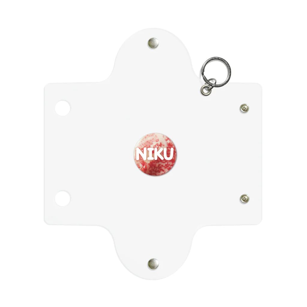 かまだ まゆめのNIKU 〜お肉大好き！〜 Mini Clear Multipurpose Case