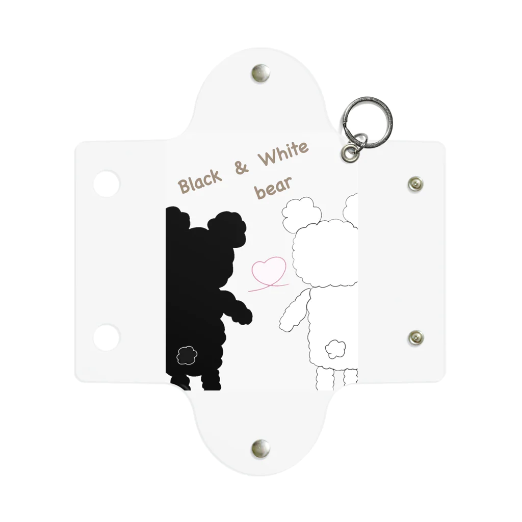 blackbear&Whitebearのblackbear＆Whitebear Mini Clear Multipurpose Case