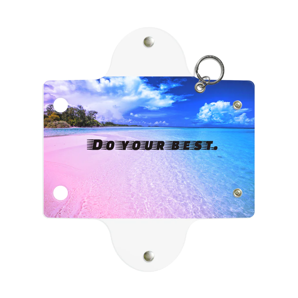 NatsuleのDo your best. Mini Clear Multipurpose Case