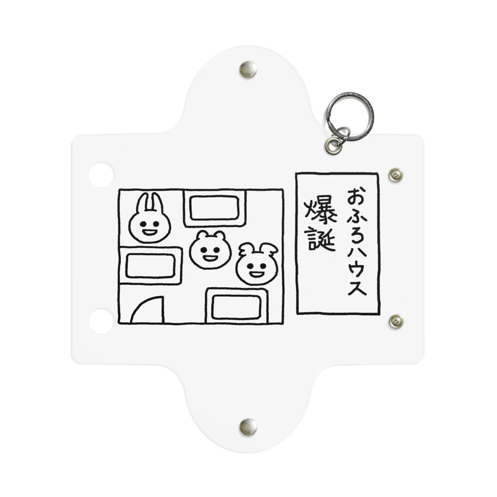 エナメルストア SUZURI店のおふろハウス Mini Clear Multipurpose Case