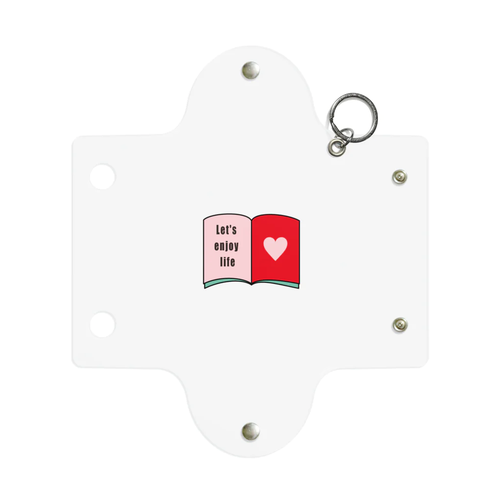 フカツ マリエのLet's enjoy life book Mini Clear Multipurpose Case