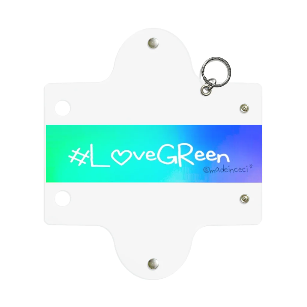 田中セシル⋆CecilTanakaの#LoveGReen 01 Mini Clear Multipurpose Case