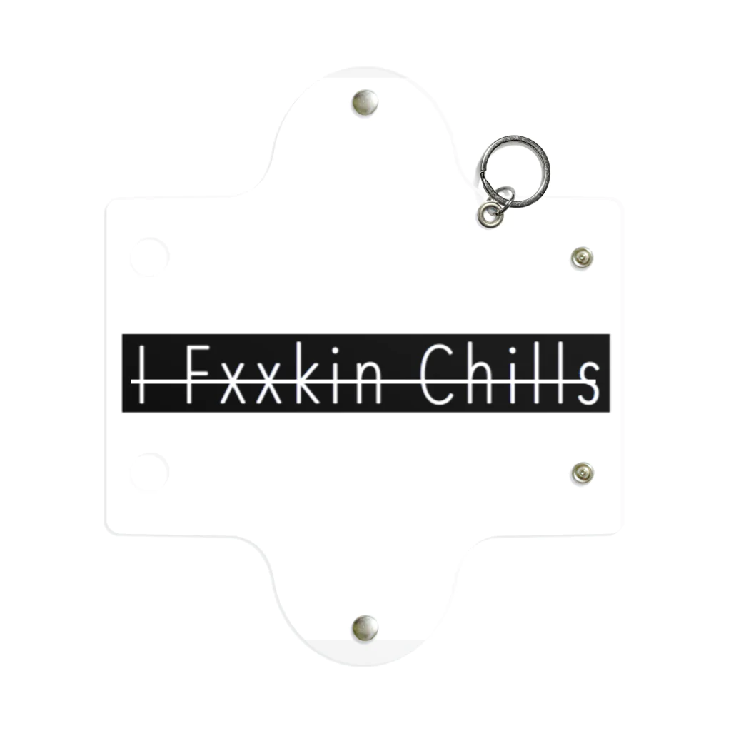 _Midori_のI Fxxkin Chills Mini Clear Multipurpose Case