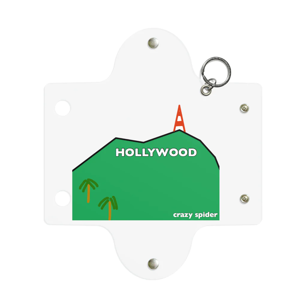 CRAZY SPIDER ROOMのHOLLYWOOD collection Mini Clear Multipurpose Case