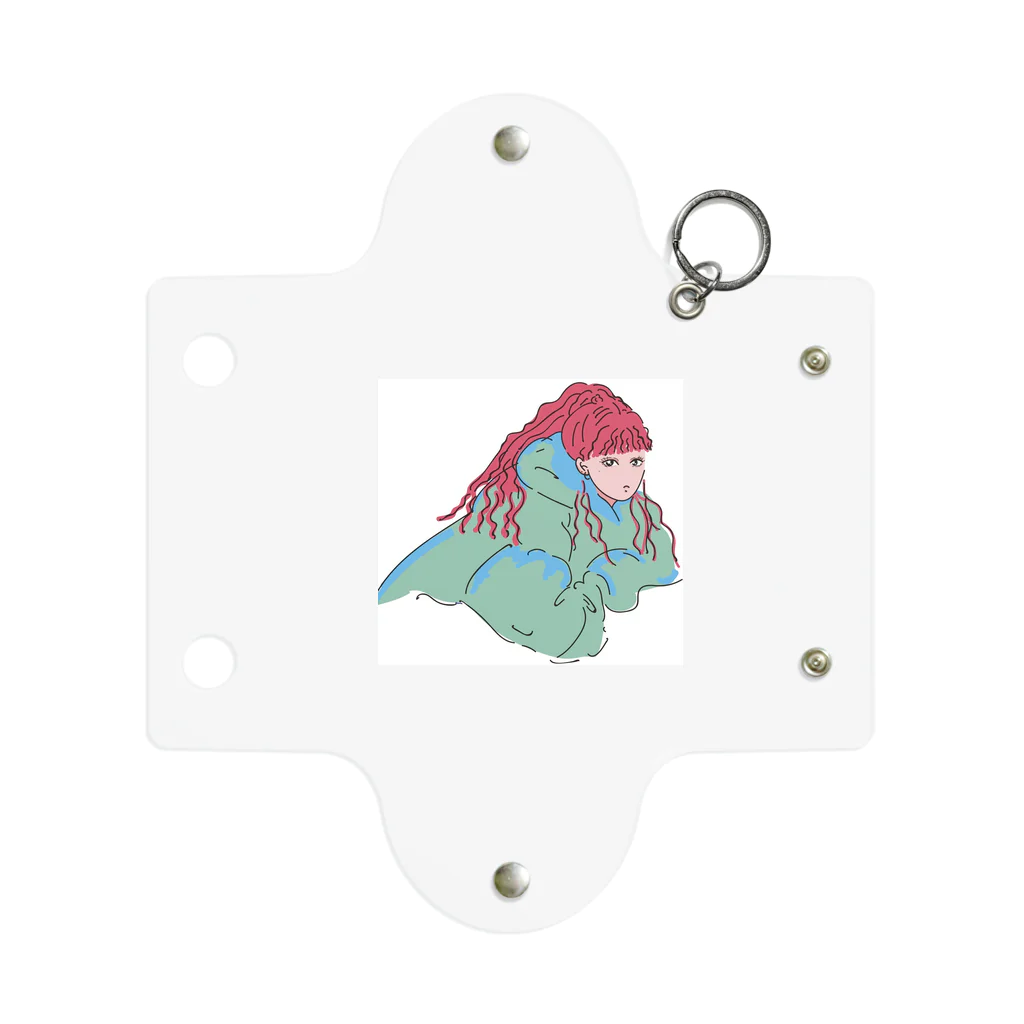 PANKOの女の子③ Mini Clear Multipurpose Case