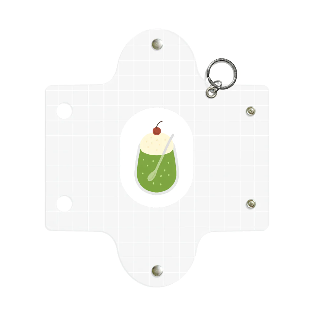 ▷            chiroruのmelon soda . Mini Clear Multipurpose Case