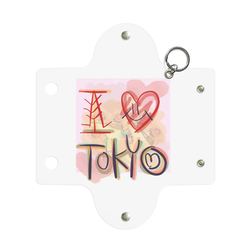 MAGIC FANのILOVE TOKYO! Mini Clear Multipurpose Case