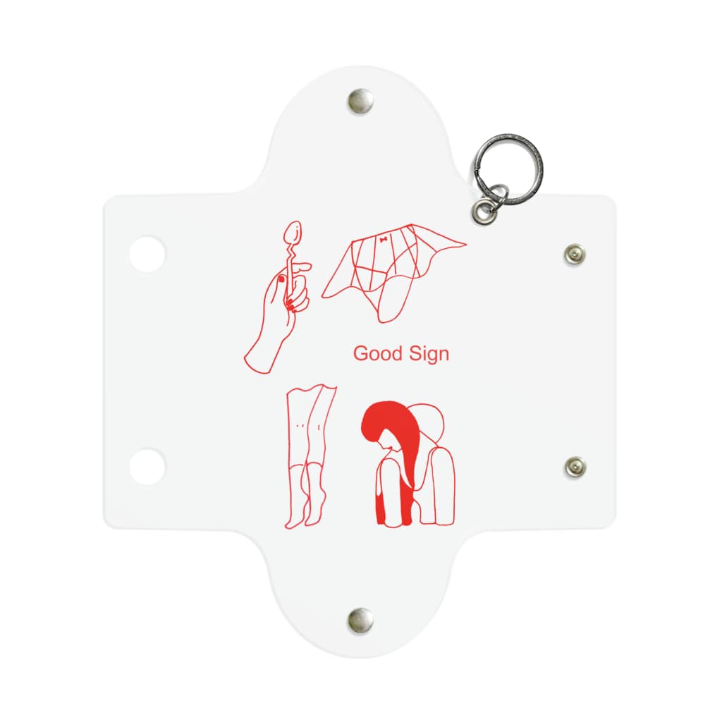 itohidemi.shopのGood sign Mini Clear Multipurpose Case