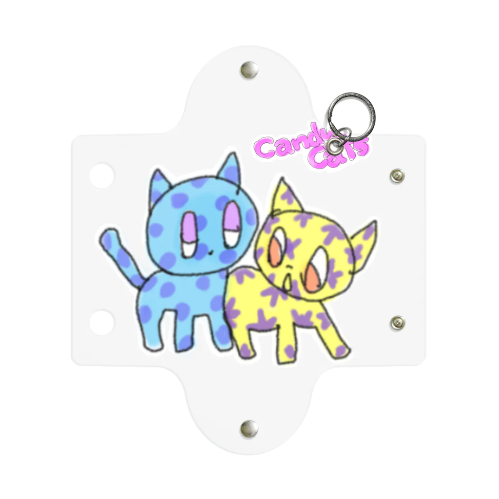 KOKORO♡のCANDY  CAT’S 🍬🐱 Mini Clear Multipurpose Case