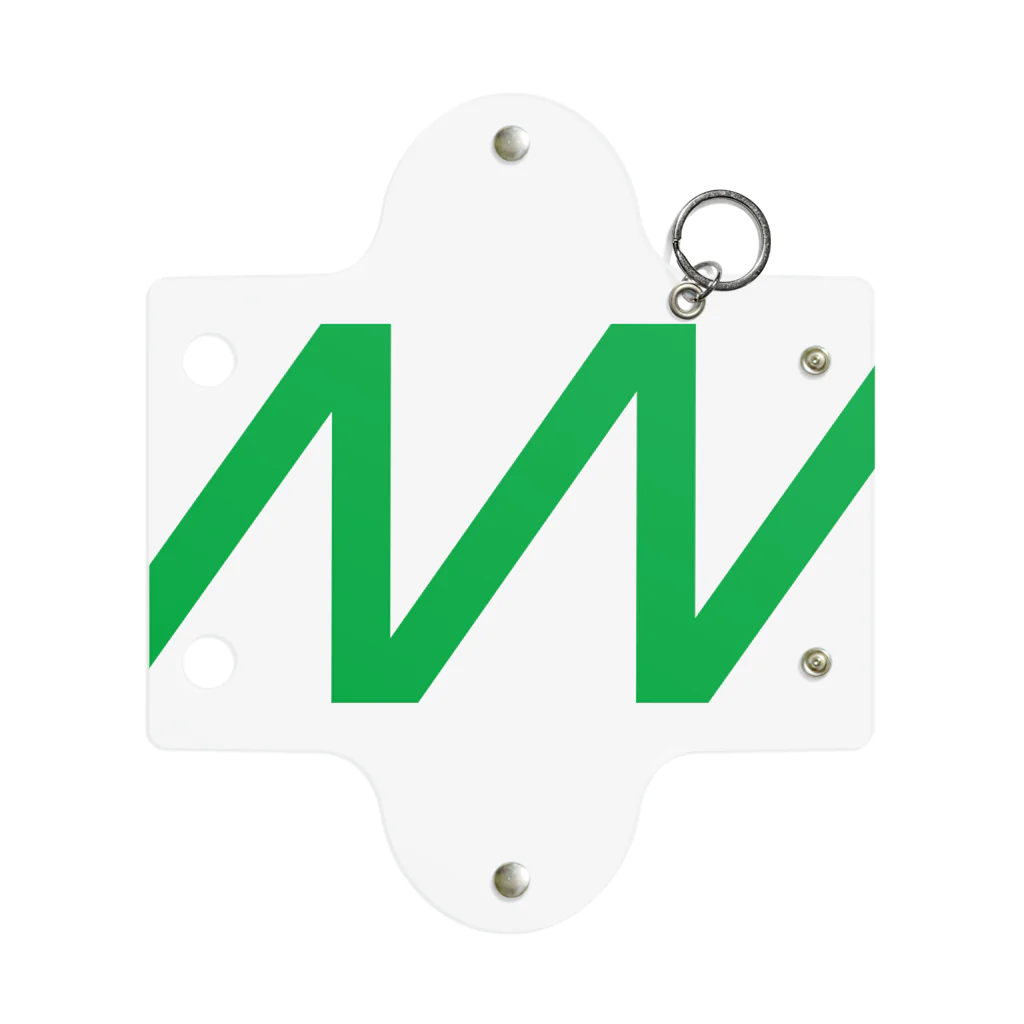 Niw! RecordsのN LOGO 2003 GREEN ミニクリアマルチケース