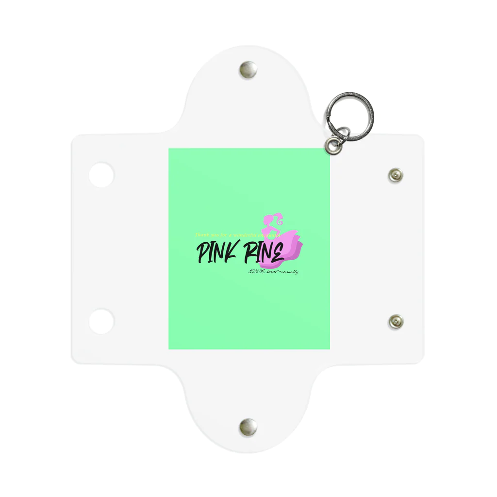 【Pink Rine】の【Pink Rine】オリジナル ミニクリアマルチケース