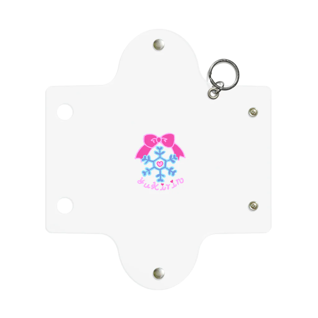 ゆきりん❄🎀の推しマーク(カラーver) Mini Clear Multipurpose Case