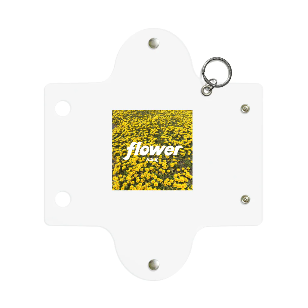 h_b_k_23のflower Mini Clear Multipurpose Case