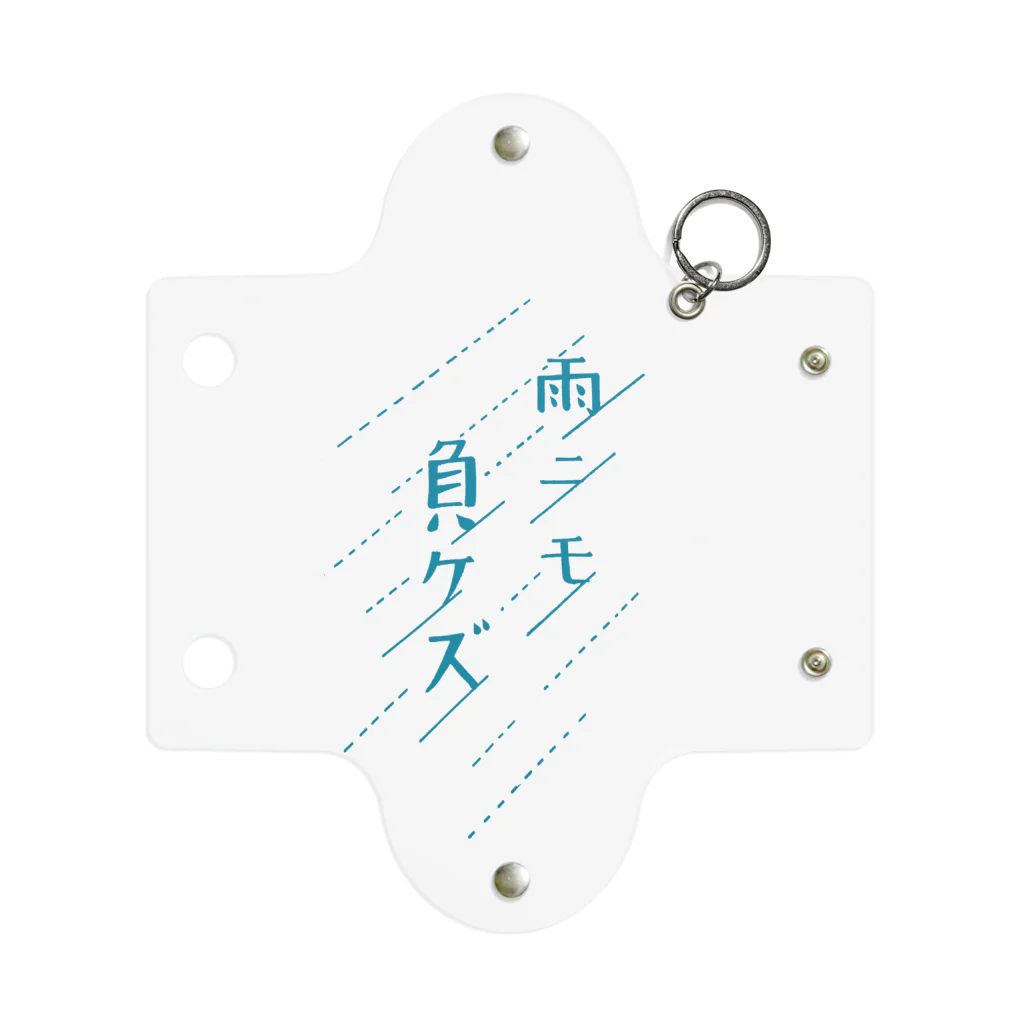 ＭＩＨＡ－ＨＡの雨Ｔ（濃） Mini Clear Multipurpose Case