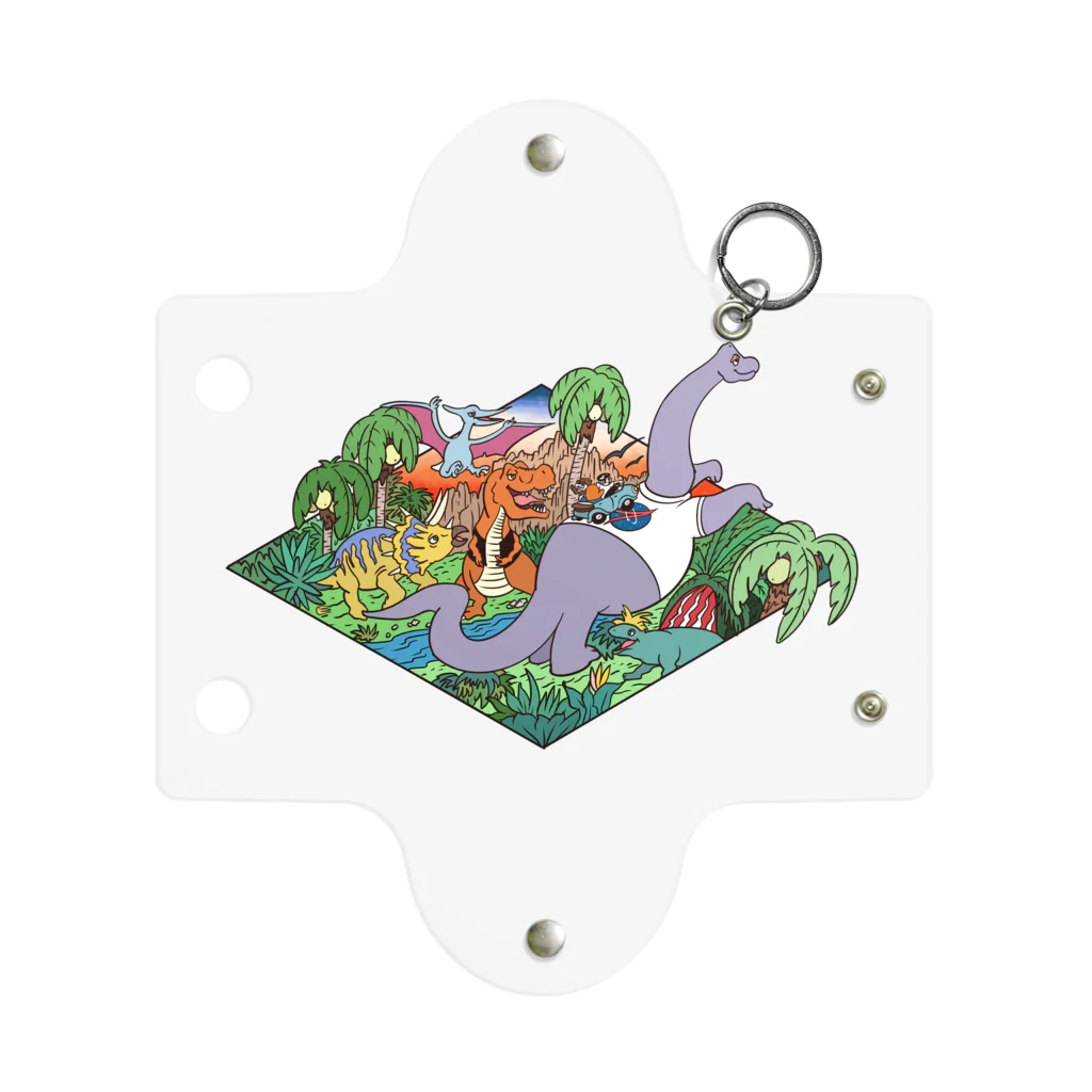 Let's Go DowntownのDINO'S PARADISE Mini Clear Multipurpose Case