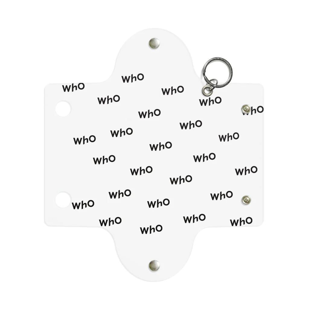 WhO OFFICIAL GOODS STOREのWhO Mini Clear Multipurpose Case