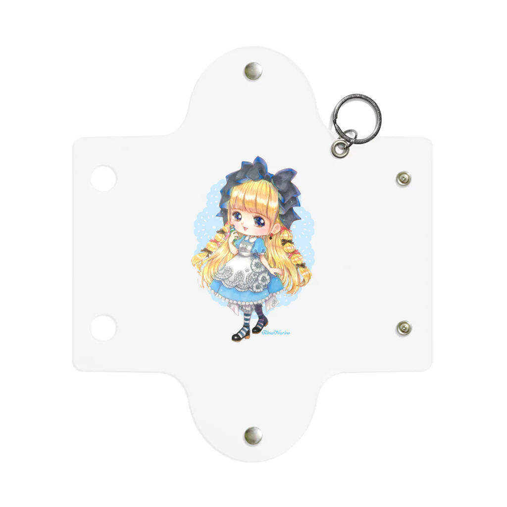 いちごカンパネラSUZURI店のアリスちゃん Mini Clear Multipurpose Case