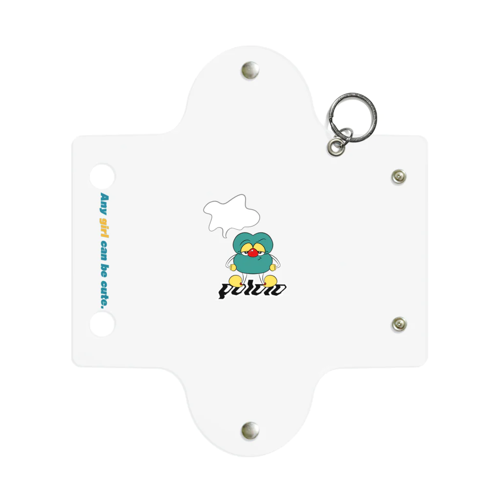 pololo.park!のビンズmini clear case ミニクリアマルチケース