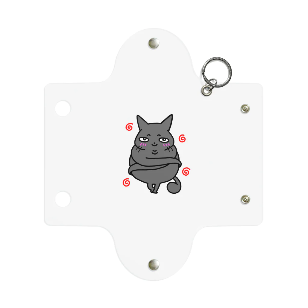 テンちゃん一家の黒猫レイリー2 Mini Clear Multipurpose Case