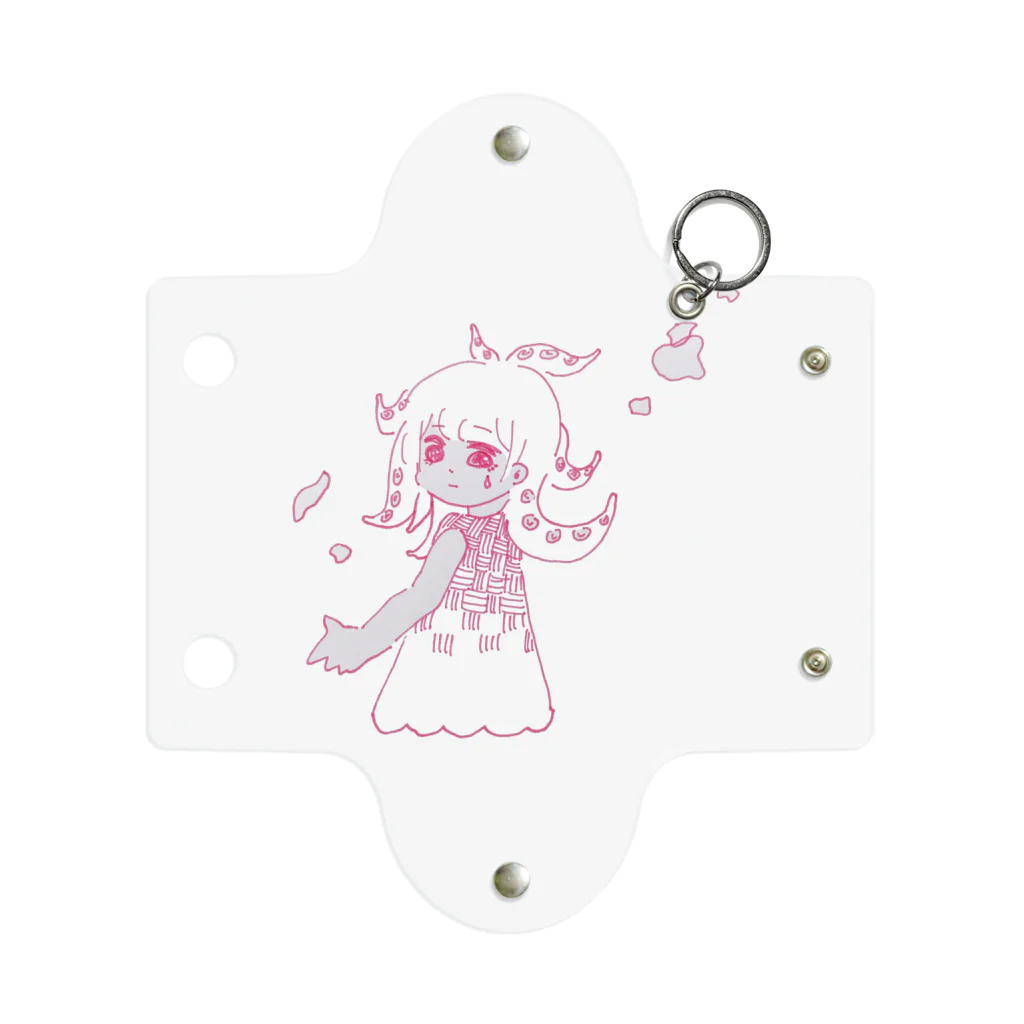 はにわ商店のOctopus girl_case Mini Clear Multipurpose Case