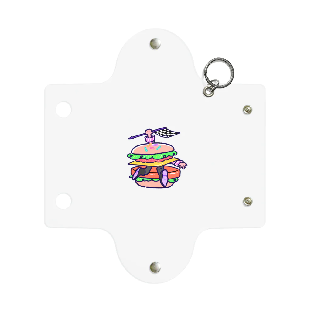 ワサビのBURGER Mini Clear Multipurpose Case