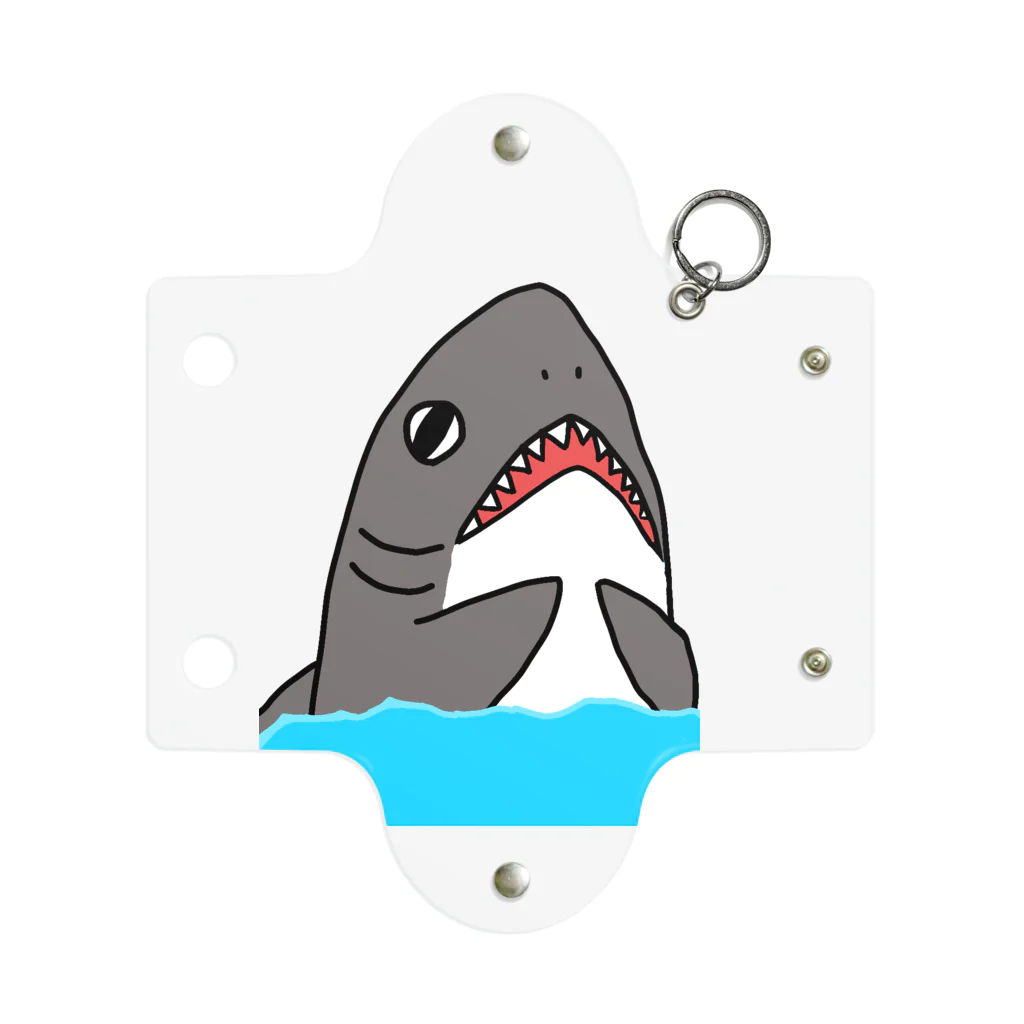 FPFのサメちゃん Mini Clear Multipurpose Case