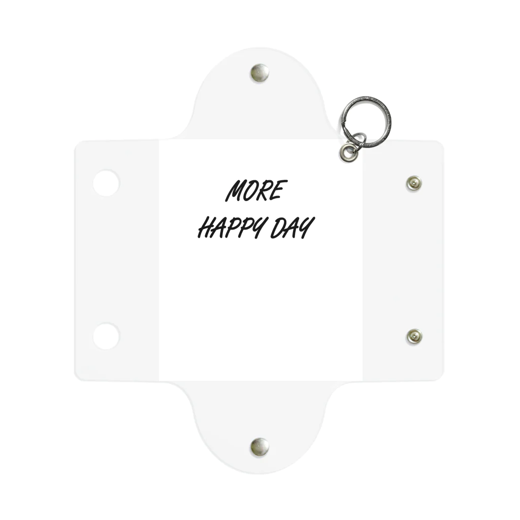 MORE HAPPY DAYのMORE HAPPY DAY Mini Clear Multipurpose Case