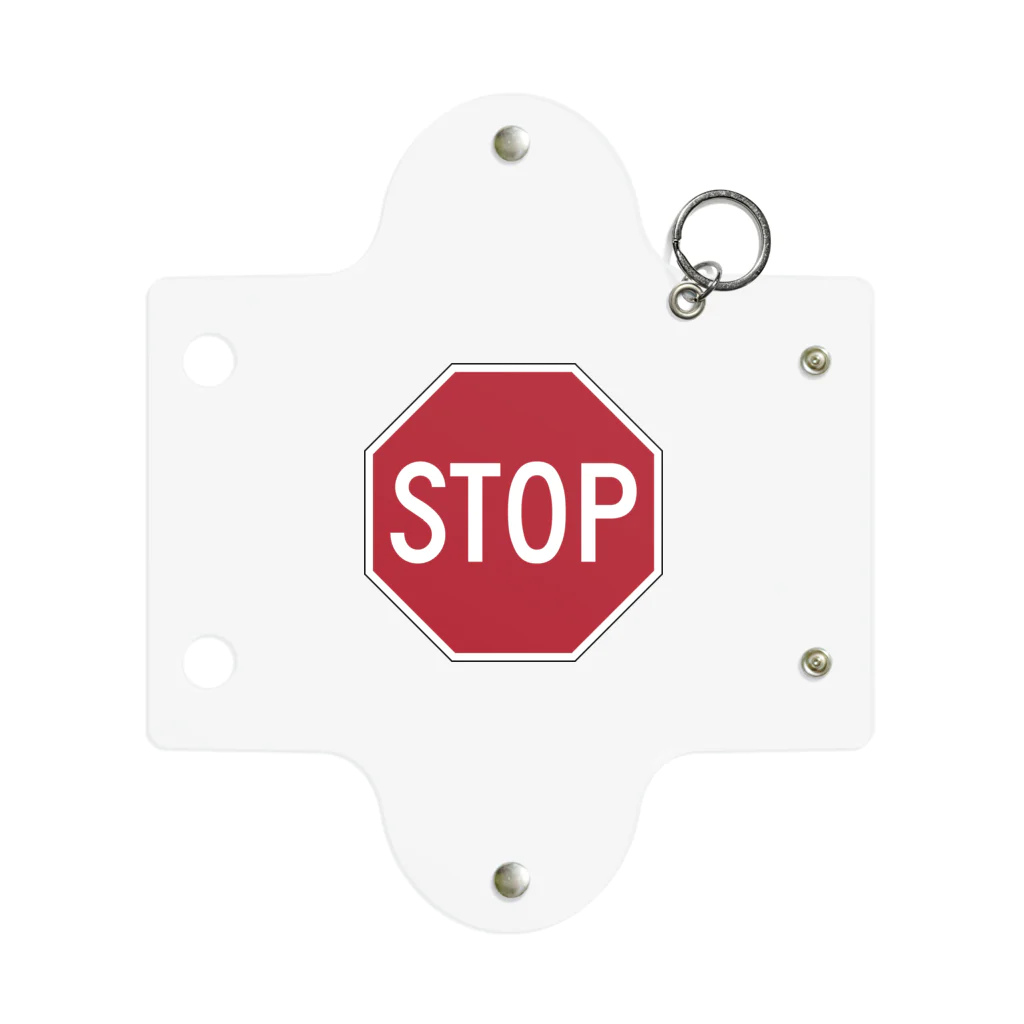 Road Sign ShopのSTOP Mini Clear Multipurpose Case