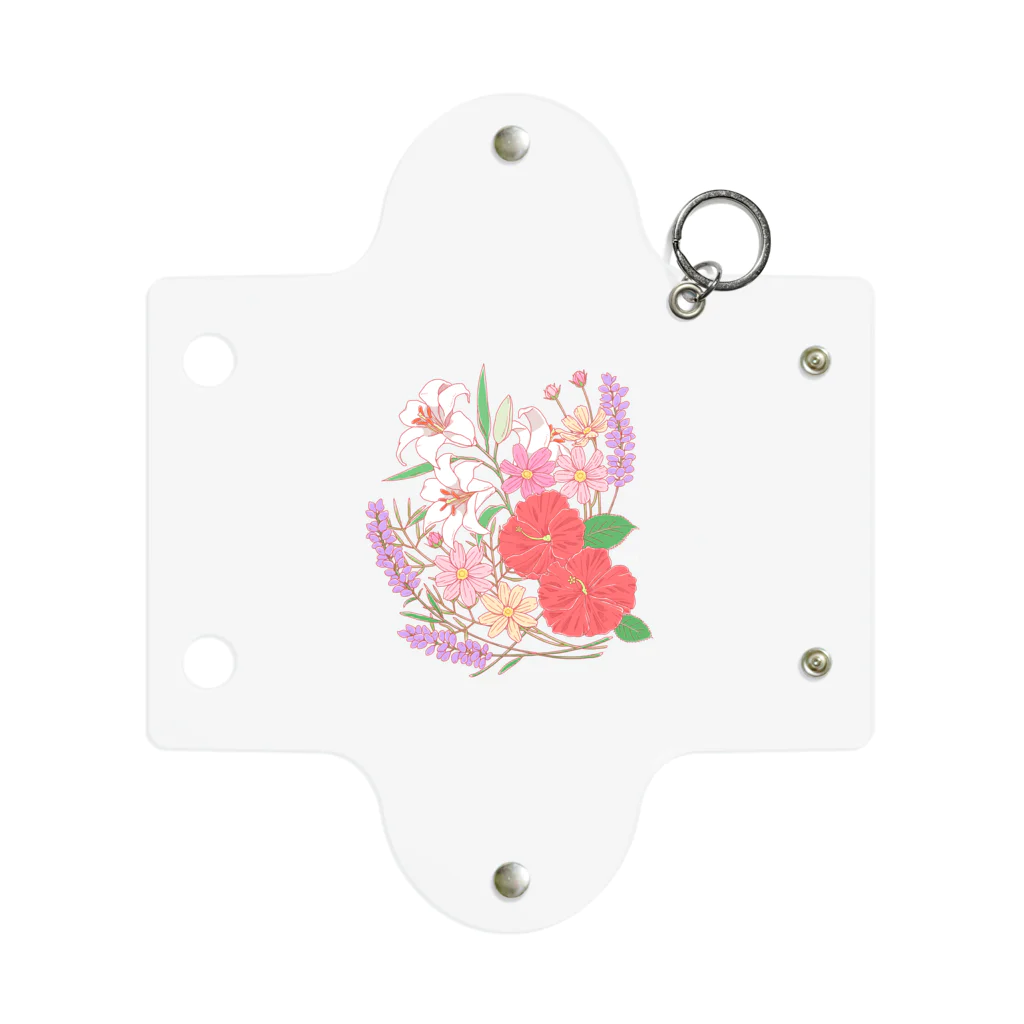 Aya Tagawaの七月のお花盛り沢山 Mini Clear Multipurpose Case