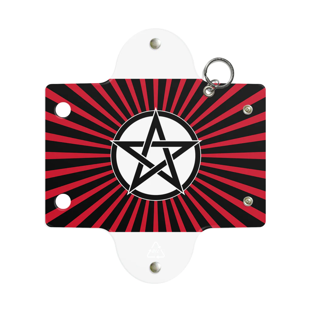 710のPENTAGRAM ミニクリアマルチケース