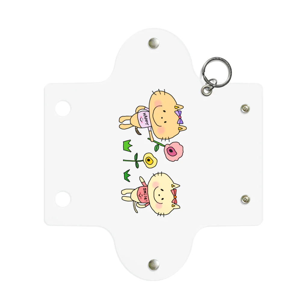 akipom★のCat sisiters! ネコの姉妹！ Mini Clear Multipurpose Case