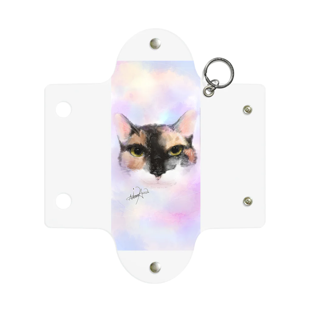 ねここあんな。shopの三毛猫hime Mini Clear Multipurpose Case