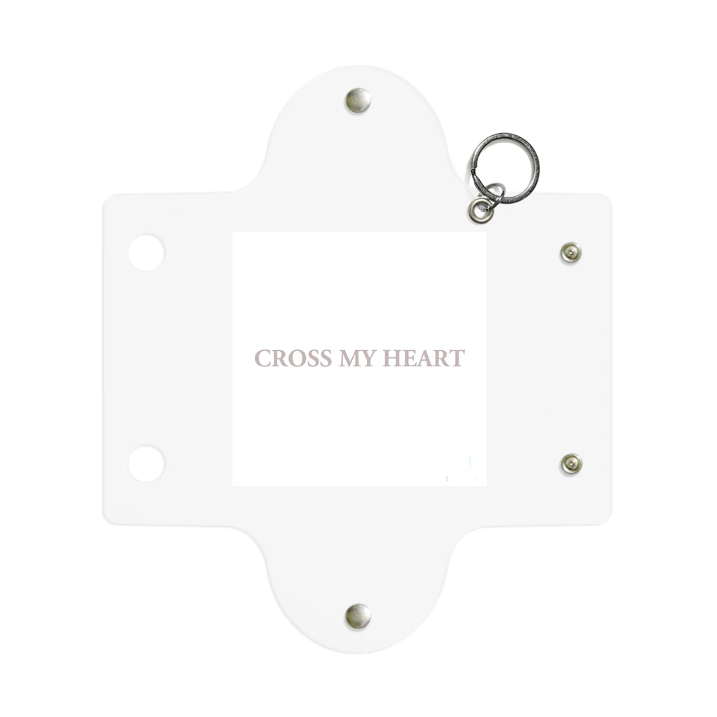 Juli MeerのCROSS MY HEART ミニクリアマルチケース