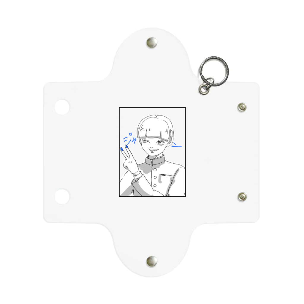 こじまたろうの男の子(ジャンVer,) Mini Clear Multipurpose Case