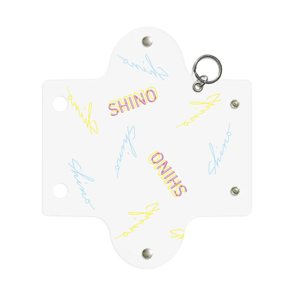 shinoのshino logo multi case Mini Clear Multipurpose Case