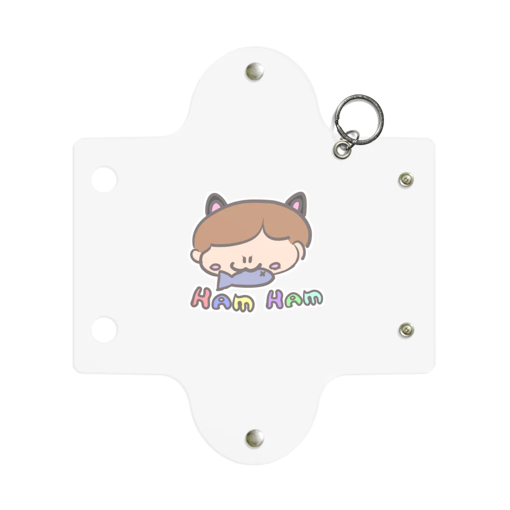 Ensankikenchanのねこみみちゃん Mini Clear Multipurpose Case