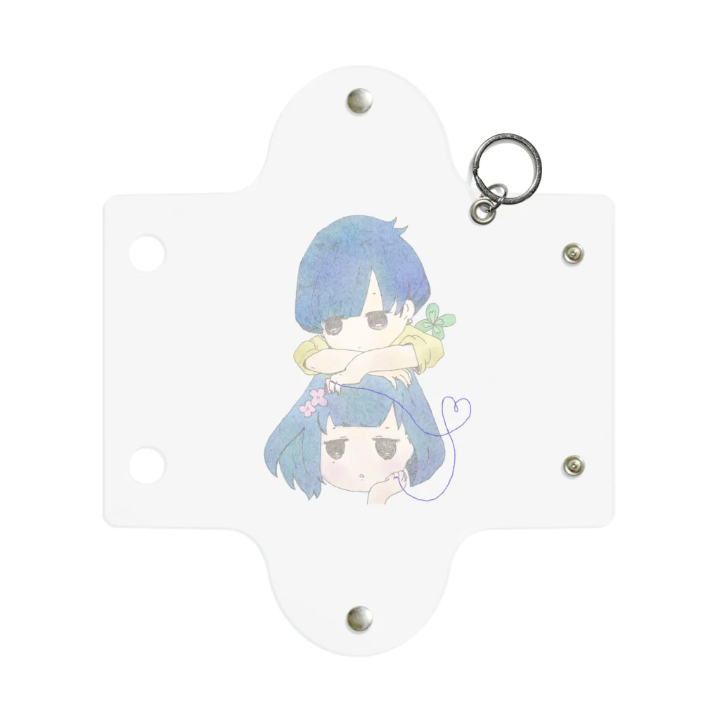 あぴこのおみせの共依存ちゃん Mini Clear Multipurpose Case