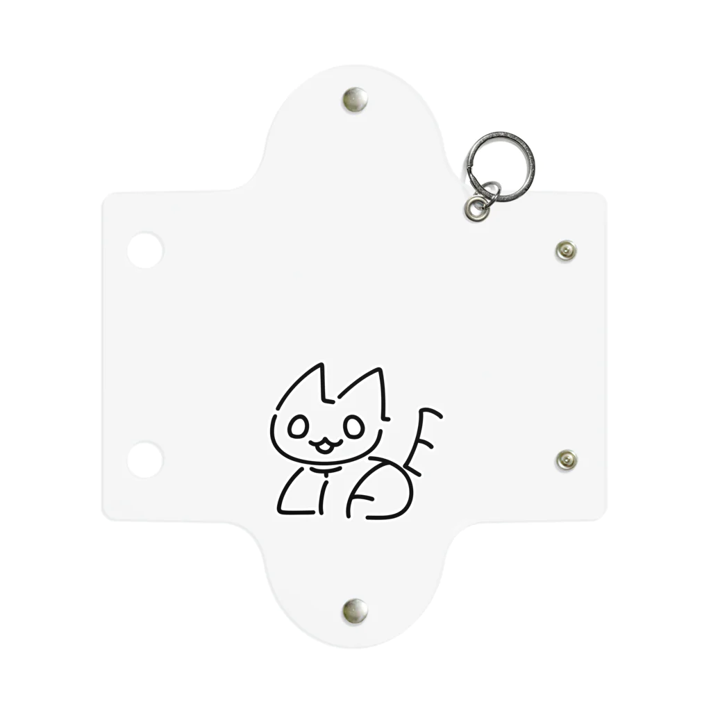 えいくらのNO CAT NO LIFE 香箱 Mini Clear Multipurpose Case