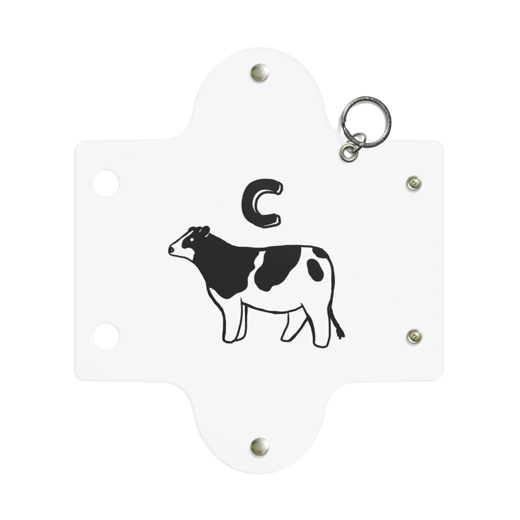 ミュータントモエの［C］COW Mini Clear Multipurpose Case