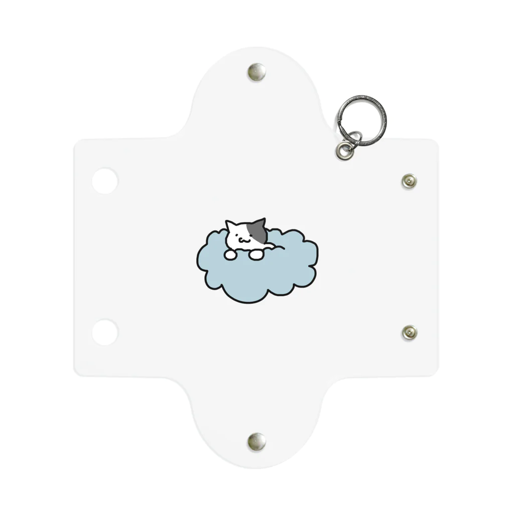 ゆるあにまるの雲乗り猫 Mini Clear Multipurpose Case