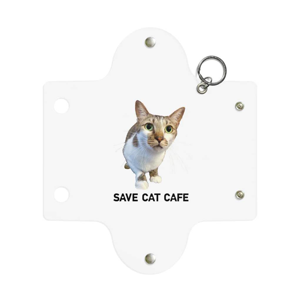 SAVE CAT CAFEのアントニオ Mini Clear Multipurpose Case