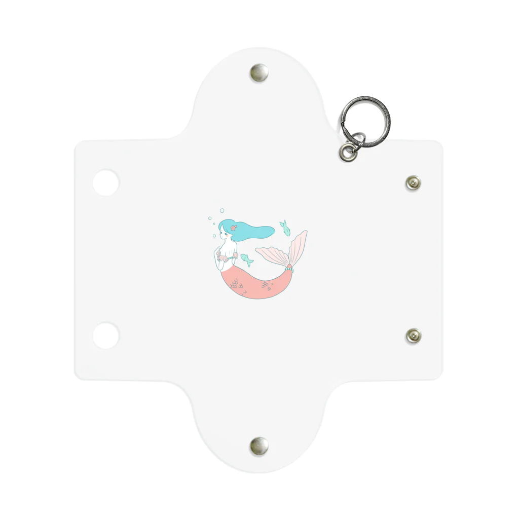 神楽 ゆらぎのおみせの人魚姫のミニクリアマルチケース Mini Clear Multipurpose Case